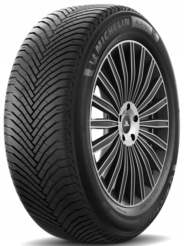 2x zimné pneumatiky 235/60R18 MICHELIN ALPIN 7 107 H